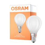 Osram LED Classic LED E14 Pære Filament Matt 2.2W 470lm - 827 Ekstra Varm Hvid | Erstatter 40W