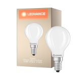 Ledvance Classic LED E14 Pære Matt 3.4W 470lm - 827 Ekstra Varm Hvid | Erstatter 40W
