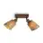 Good&Mojo Loftlampe Java Bambus Brun | Egnet til 2x E27 