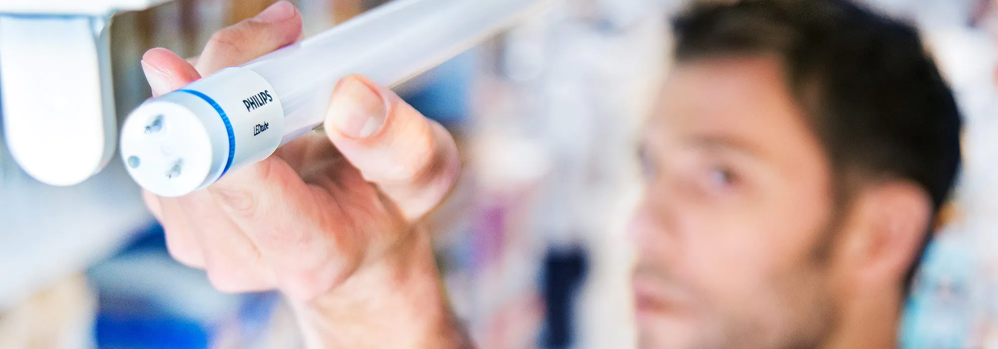 Installation Philips LED TL lysrør
